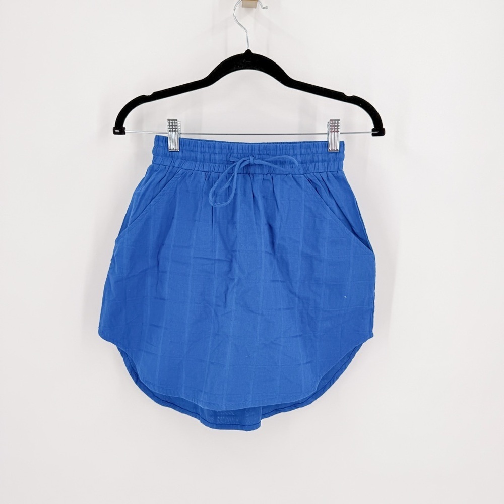 Chic Blue Mini Skirt